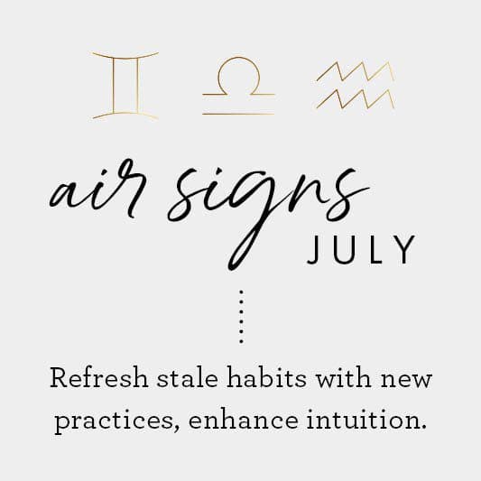 air signs July graphic